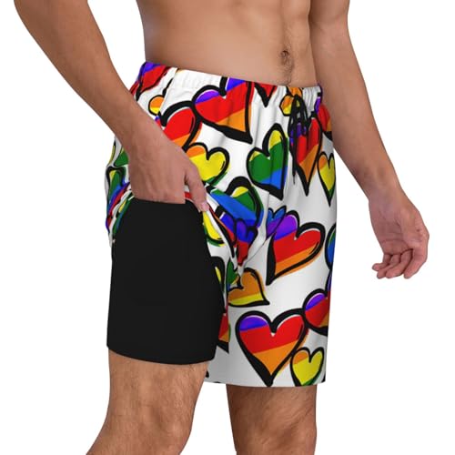Maillot de bain homme avec doublure compression séchage rapide - 2