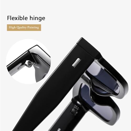 Lunettes de soleil de protection UV400 et verres transparents gris pour femme - 5