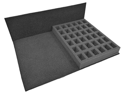 Navara Étui à Cartes + 4 Plateaux – Transport 144 Figurines 28 Mm – Protection Solide Pour Wargame