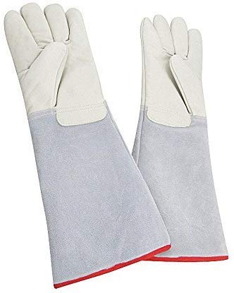 Cryogenic Gloves Waterproof Low Temperature Resistant LN2 Liquid Nitrogen Protective Gloves Cold Storage Safety Frozen Gloves - Thumbnail 4