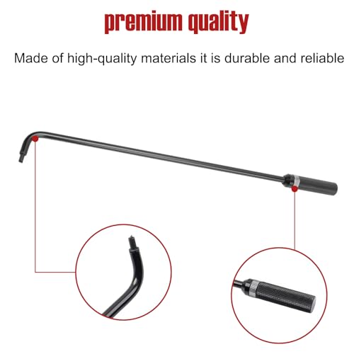 16,5 Zoll Vergaser Pilotschrauben Einstellwerkzeug mit 110° Abgewinkeltem Kopf für ATV UTV Schneemobile Motorräder