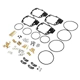 Comprend tous les composants nécessaires pour la reconstruction et les tâches de réparation des carburateurs