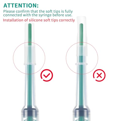 YUXIANLB 6 Stück Pillen Stopfen für Haustiere Weiche Spitze Medikamenten Futterspender für Tierarztbesuche Heimbehandlung Tabletten Flüssigkeiten Katzen Hunde Welpen Einfache Fütterung ohne