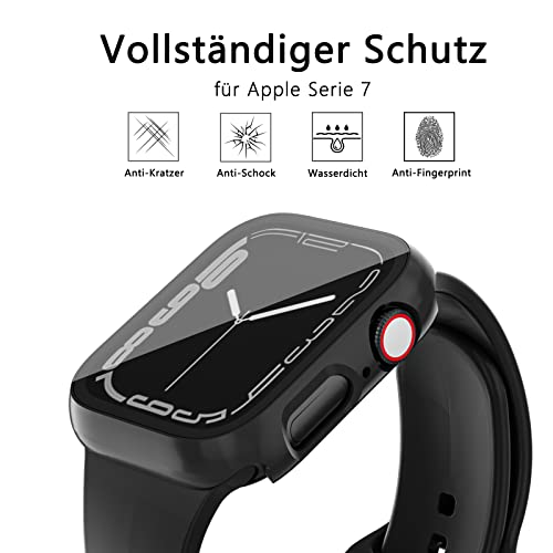Custodia per Apple Watch 7, 4 Pezzi Cover per