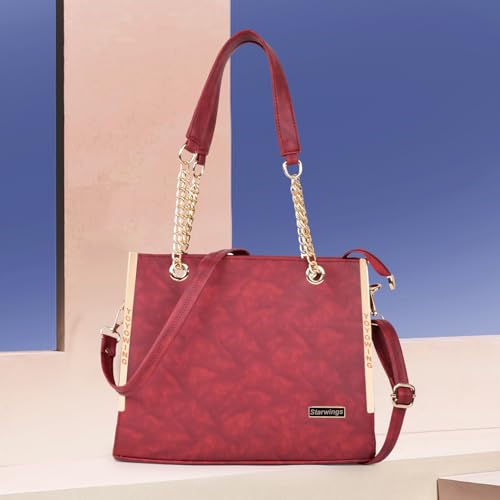 Image of STARWINGS PU Synthetic Leather Women's Satchel Bag | Ladies Travel Handbag