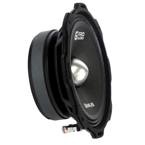 Haut-parleurs de 16,5 cm Genius MR0765BP 4 Ohm pour l'audio voiture