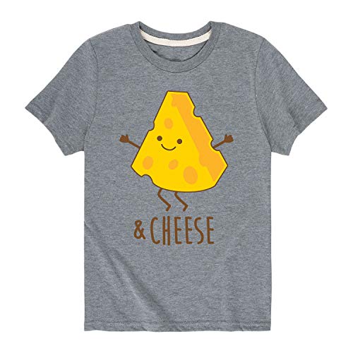 Instant Message - Mac and Cheese: Cheese - Youth Short Sleeve Graphic T-Shirt