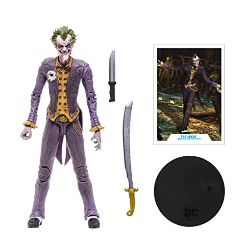 Mcfarlane - Dc Multiverse - Gaming 7" Figures Wave 8 - The Joker Infected (Arkham City) #TOP3