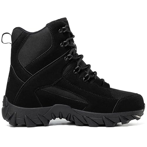 Vrupons Outdoor Waterproof Tactical Hiking Boots - Durable, Slip-Resistant Military Tactical Shoes for Desert Training and Mountaineering - Image 3