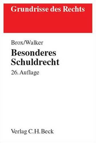 Besonderes Schuldrecht