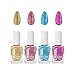 Eternal Glitter 4 Collection - 4 Nail Polish Set: Quick Dry, Long Lasting Sparkly Lacquers (0.46 Fluid Ounces/13.5 Milliliters Each) - All That Glitter