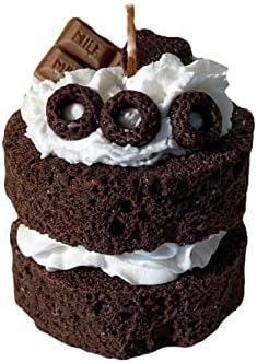 Mini Chocolate Cake Shaped Decorative Scented Candles Home Decoration Birthday Gift Valentine's Gift Candle Lovers