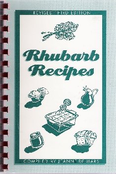 Hardcover Rhubarb Recipes Book