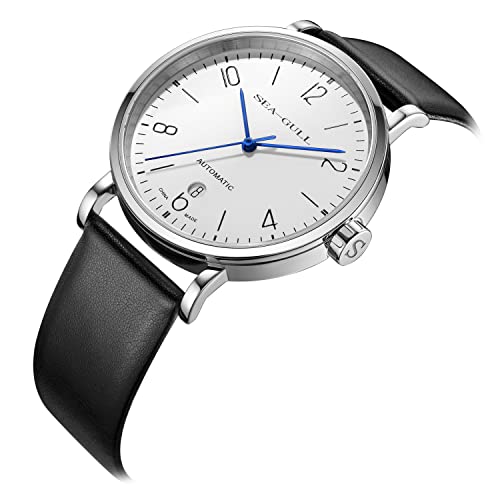 SEA-GULL 2022 Seagull Men's Automatic Mechanical Watch Official Authentic Bauhaus Business Casual Mechanical Wristwatch (34mm dial for Women)