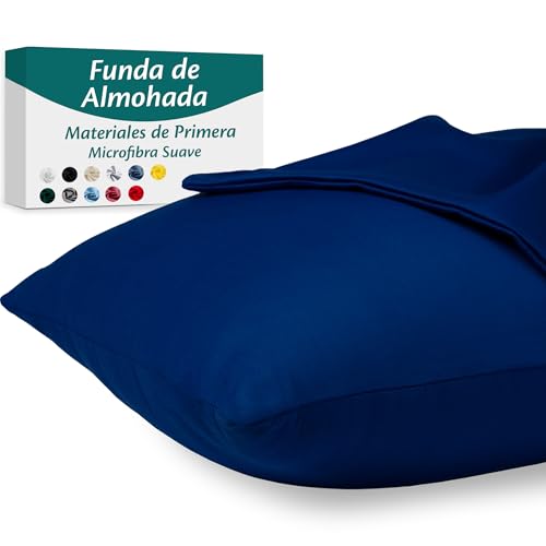 Flowen Fundas Almohada 70x40 de Microfibra