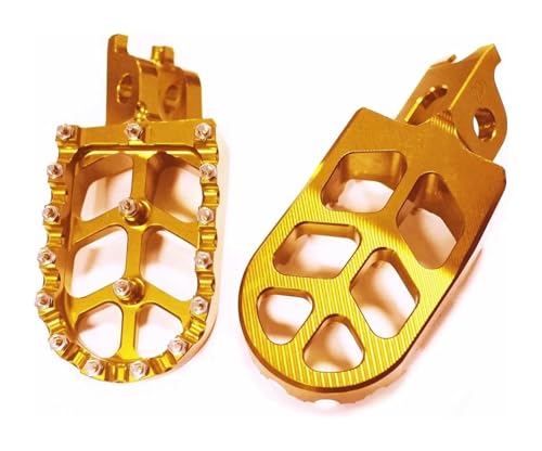 Plaque Repose-Pieds Dorée Haute Résistance pour CRF150R