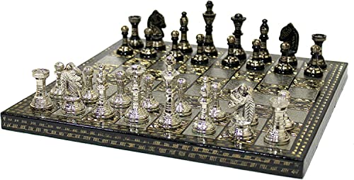 Jeu d'échecs en laiton Devyom, le cadeau mémorable pour amateurs d'objets d'art