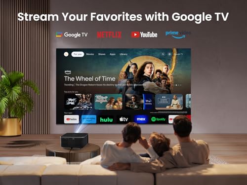Yaber-K3-Projector-1600-ANSI-Smart-Projector-with-Google-TV-30W-Speaker-Sound-by-JBL-Dolby-Audio-HomeOutdoor-Movie-Projector-with-WiFi6-and-Bluetooth-Auto-Screen-AdapationNetflix-7000app