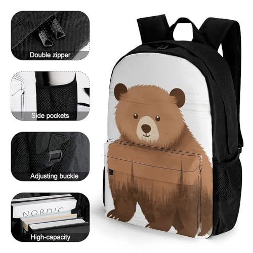 Mochila Ligera Deportiva Casual para Hombre y Mujer miniatura 3
