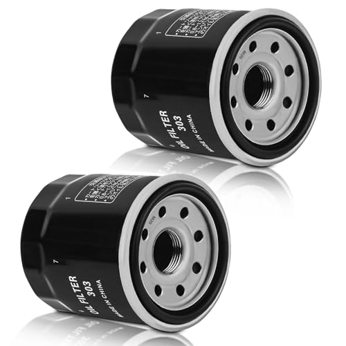 KLWZH 2520799 Oil Filter 3084963 16097-0008 for Polaris Sportsman 400 450 500 570 850 Ranger Hawkeye Scrambler 850 1000 XP 300 400 Magnum 325 425 500 (2 pcs)