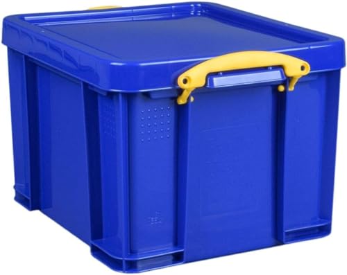 Really Useful 35 Litre Box Solid - Blue