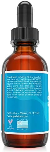 QRxLabs Glycolic Acid 50% Gel Peel With Chamomile And Green Tea Extracts - Professional Grade Chemical Face Peel For Acne Scars, Collagen Boost, Wrinkles, Fine Lines - Alpha Hydroxy Acid - 1 Bottle