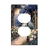 Taille standard : conçue pour s'adapter aux prises standard, cette plaque murale est facile à installer, ce qui en fait un choix pratique pour tout projet de rénovation ou de mise à niveau de la maison.