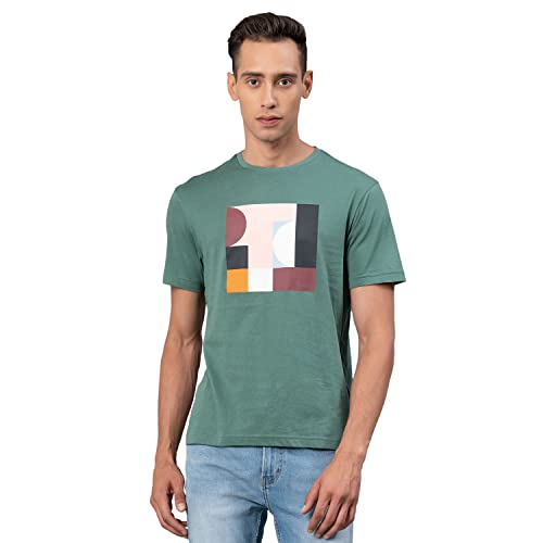 Image of Red Tape Round Neck T-Shirt for Men | Comfortable & Breathable
