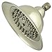 Kingston Brass K306C8 Vintage Shower Head, 6", Brushed Nickel