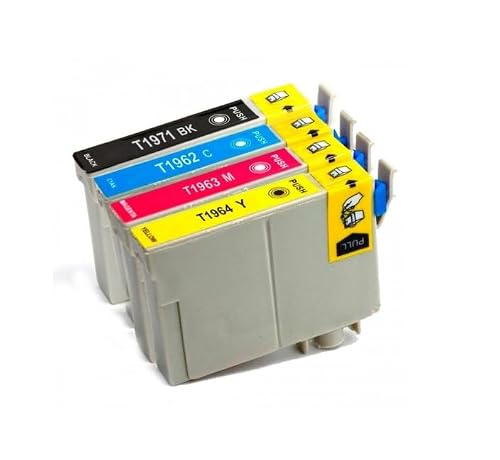 Kit 4x Cartuchos de Tinta T1971 T1962 T1963 T1964