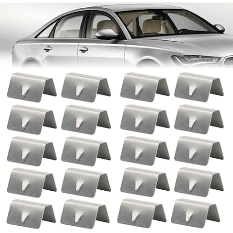 YISIFEINUO Stainless Steel Wind Deflector Clips Cover