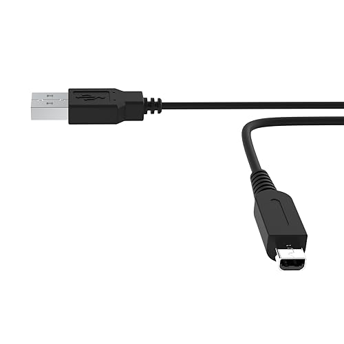 Miniatura 2 de HAUZIK Cable de carga USB compatible con Nintendo 3DS, 3DS XL, nuevo 3DS, nuevo 3DS XL, DSi, DSi XL, 2DS, nuevo 2DS XL LL (4 pies, 2 unidades)