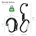 GEAR AID HEROCLIP Carabiner Clip and Hook (Medium) for Camping, Backpack, and Garage