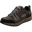 Tan Leather Mesh Charcoal Trim