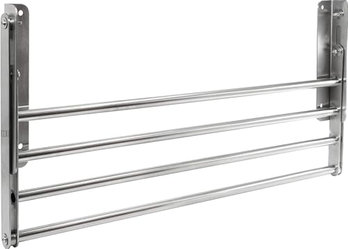 Miniatura 3 de Metro Professional Estantería De Pared Plegable Gfws1180, Acero Inoxidable, 80 X 30 X 26,5 Cm, 30 Kg, Plata 80 Cm