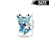 Car Aromatherapy Vent Clips,Lovely Dual Butterfly Car Air Outlet Freshener Perfume Clip Aroma Diffuser Decor - Lake Blue #5