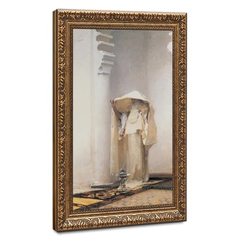 Fumée d'ambre John Singer Sargent pour habiller un mur vide de bureau avec une toile WCYB