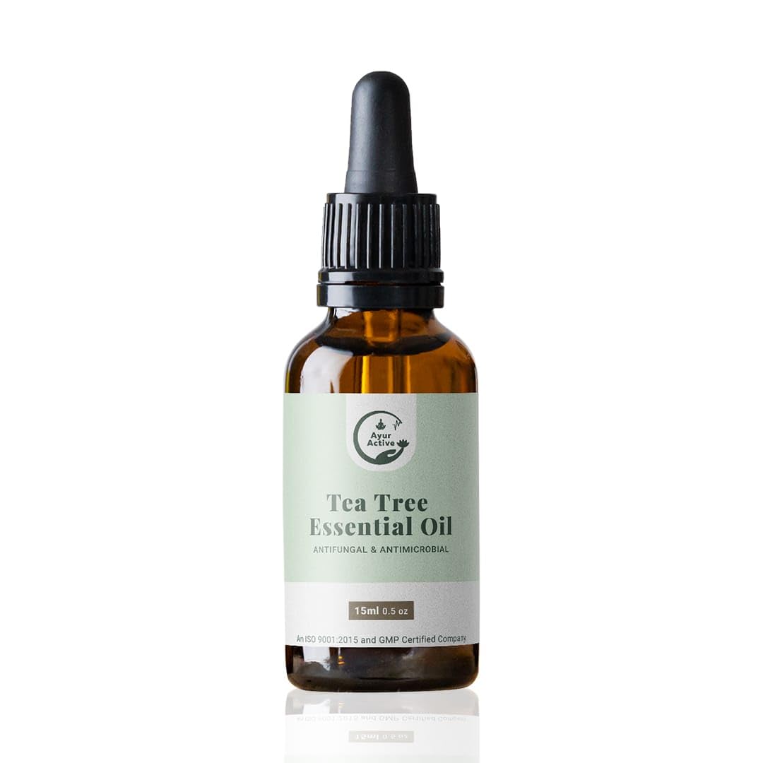 Organic Tea Tree Essential Oil for Skin, Hair, Face, Acne Care, Dandruff | 100% Pure, Natural, Undiluted Therapeutic Grade | 15ml-image-10
