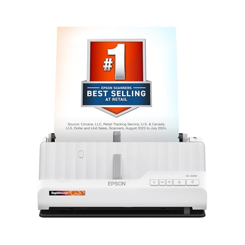 Epson RapidReceipt Wireless Color Duplex Scanner