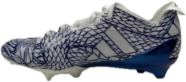 adidas Men's Adizero Electric.2 Football Cleats 'Royal Blue White' (IH8569) - Size 12 - Image 2