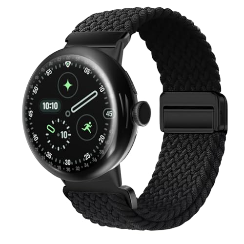 [KeeFos] �o���h Google Pixel Watch 4 41mm 2025/Google Pixel Watch 3 41mm/2/1 �Ή� �����o���h �i�C���� �ґg �X�g���b�v ���C�o�b�N���t�� �}�O�l�b�g���o�b�N�� �ւ��x���g �ʋC�� �L
