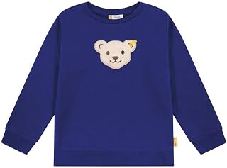 Steiff Boy's Sweatshirt langarm Sweatshirt, SODALITE BLUE,