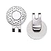 Magnetic Golf Ball Marker Hat Clip Golf Ball Marker Caps Holder Professional Golf Training Aids Accessories,6 Pieces (Golf Ball Marker Not Included)