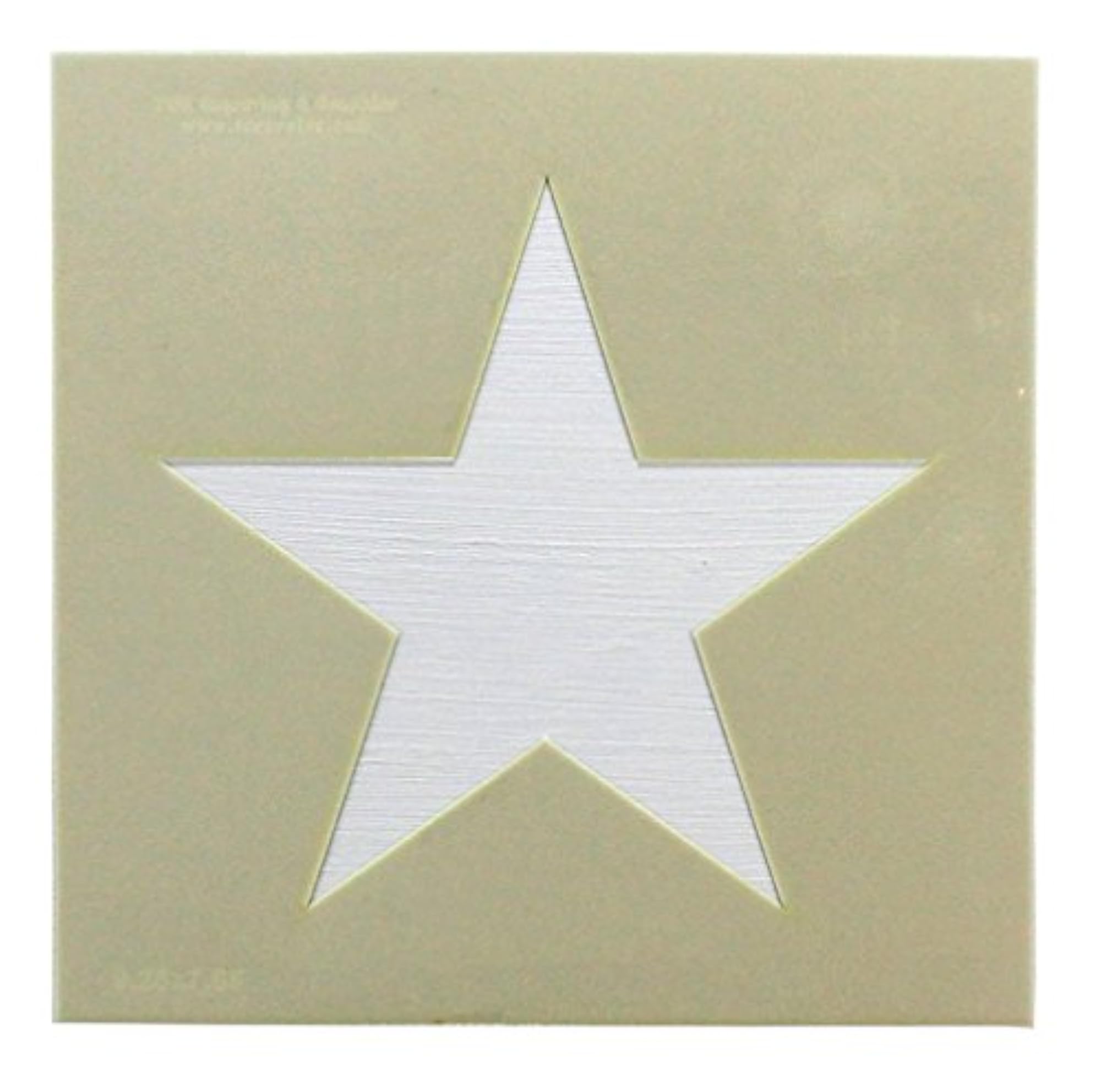 Templates Single Star Stencil, 14 Mil