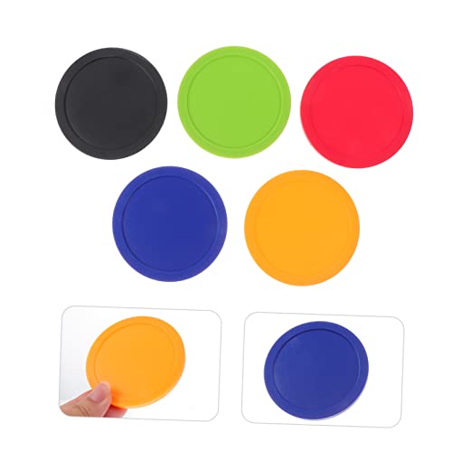 YARNOW 2sets Hockey Air Hockey Table Replacements Equipment Perfect for Arcade 5pcs*2