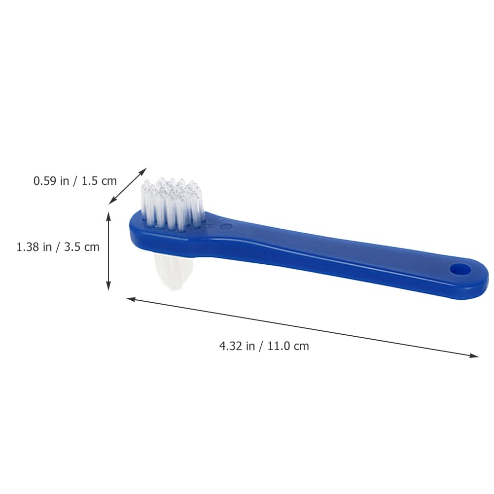 Cepillos Para Dentaduras Postizas 8 Uds Mini Cepillo De Limpieza Doble Cabezal Ergonomico Para Cuidado Bucal Y Limpieza Precisa De Prótesis