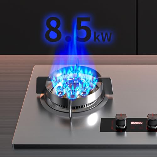Estufa a gas 2 puestos empotrable 110V miniatura 7
