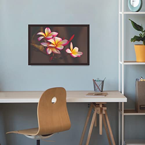 Image of Mad Masters Flower Nature Beauty Painting Aesthetic Hanging Photo Frame Decorative Item Home Decoration and Wall Decor for Living Room and Bedroom (MM 2835, 30.5L x 20.3W cm, Canvas, Without Plexi Glass)