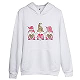 Tres colores para elegir: negro, blanco y gris. Esta es una sudadera con capucha para parejas con dibujos animados. El logotipo es bonito e interesante, es una gran manera de expresar tu amor a tu pareja.