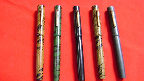 Ranga Ebonite Fountain Pen-Duofold Model3-German Jowo Screw-In Nib & Converter #TOP27